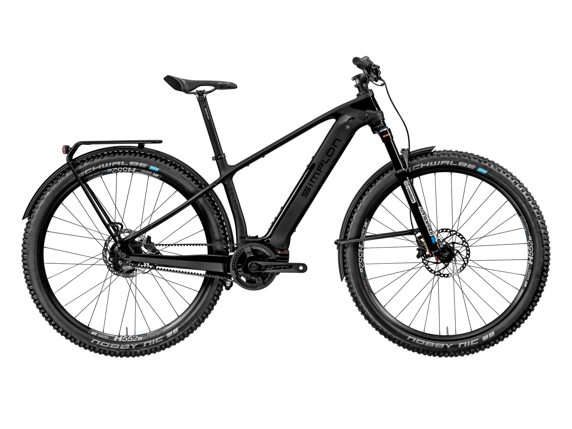 Belt top drive ebike